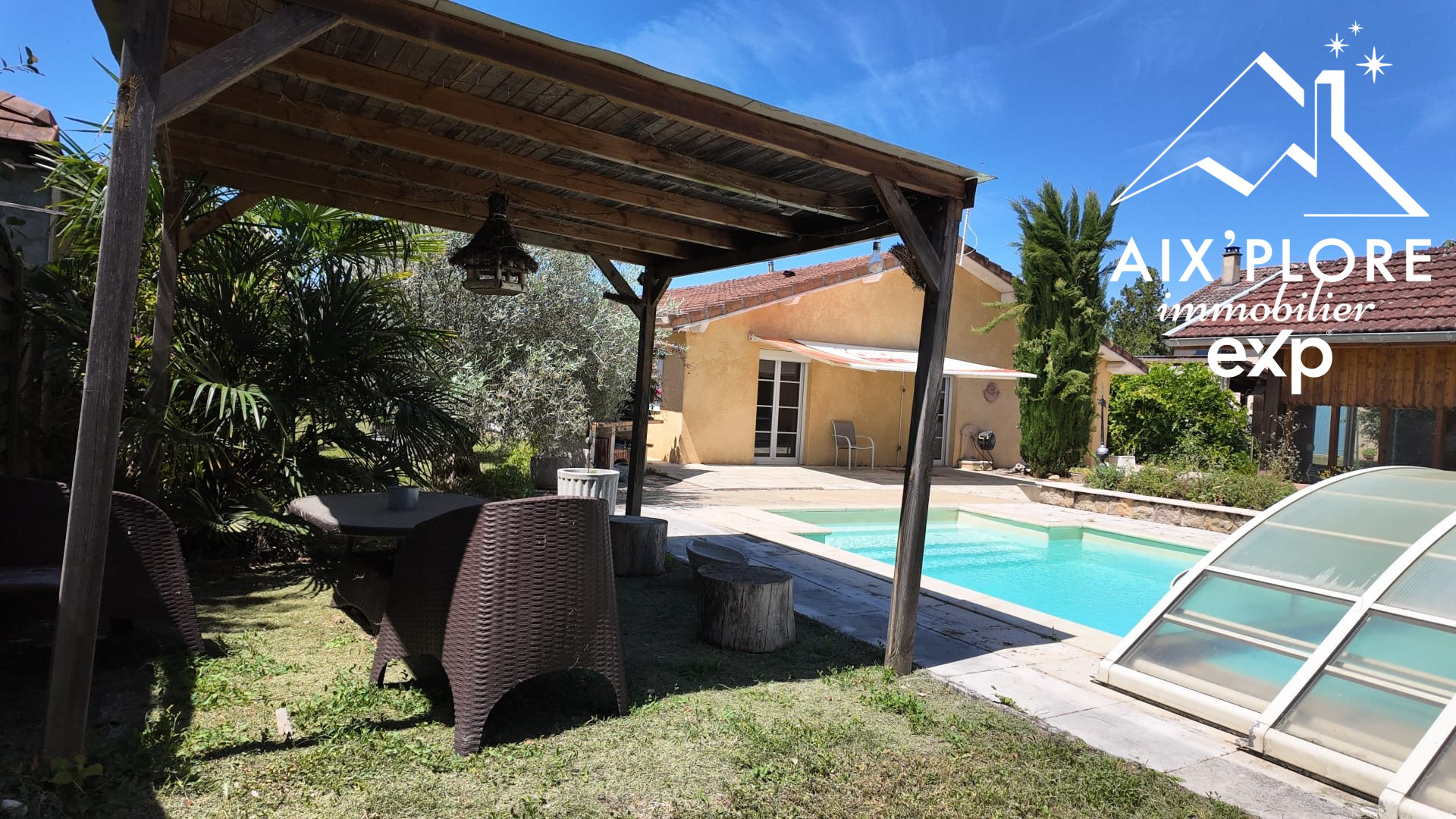 MAISON DE PLAIN PIED 145M2 HAB 1 100M2 DE TERRAIN