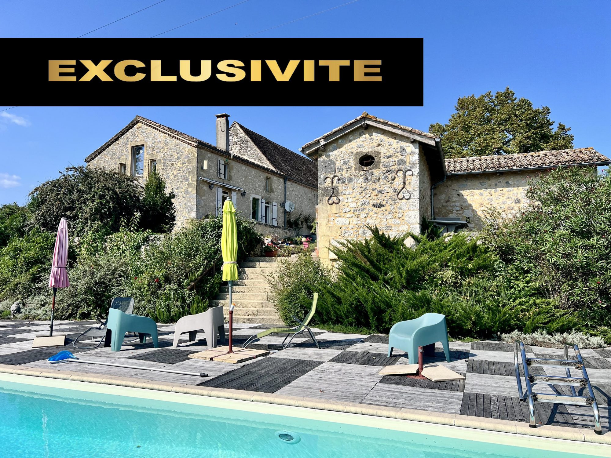 Propriété au calme avec vue exceptionnelle