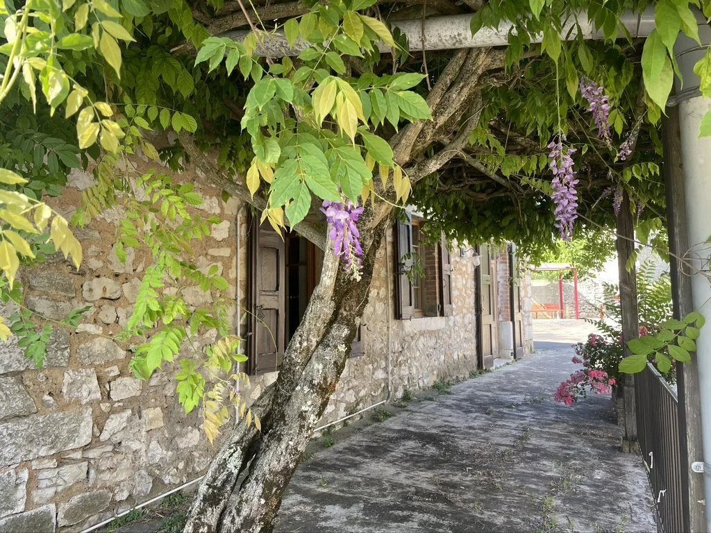 Maison de hameau en pierres avec terrain attenant