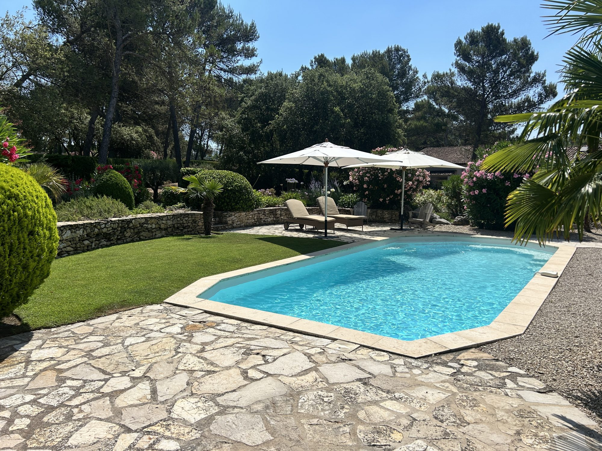 Maison en bordure de golf