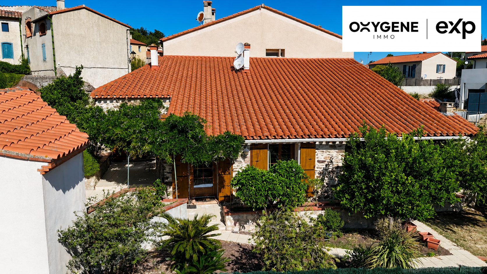 MAISON F4 DE CARACTERE AVEC JARDIN, VERANDA ET GARAGE