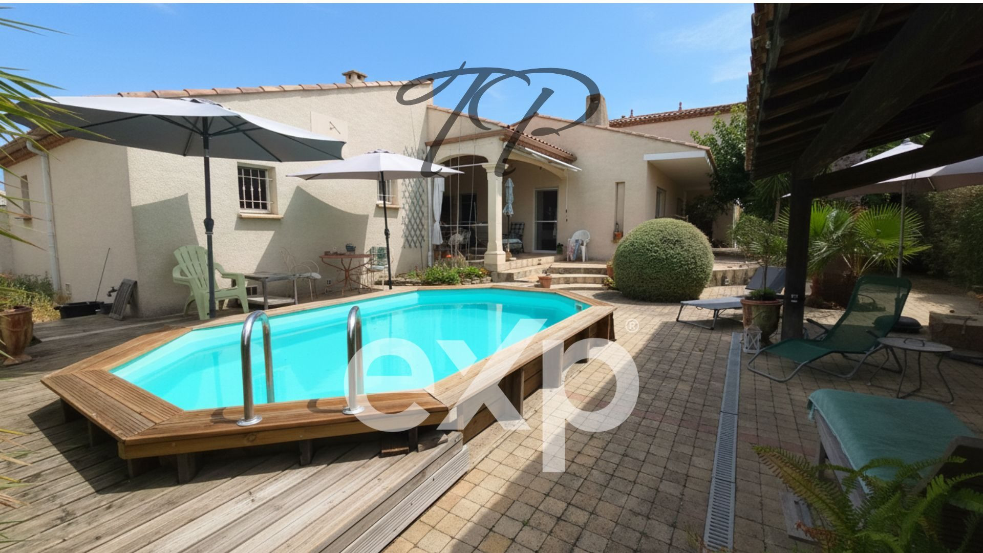 VILLA T7 DE 140M² AVEC PISCINE ET GRAND GARAGE
