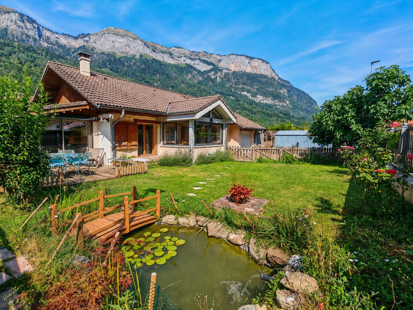 Maison familiale de 115 m². Vue montagned et quartier calme