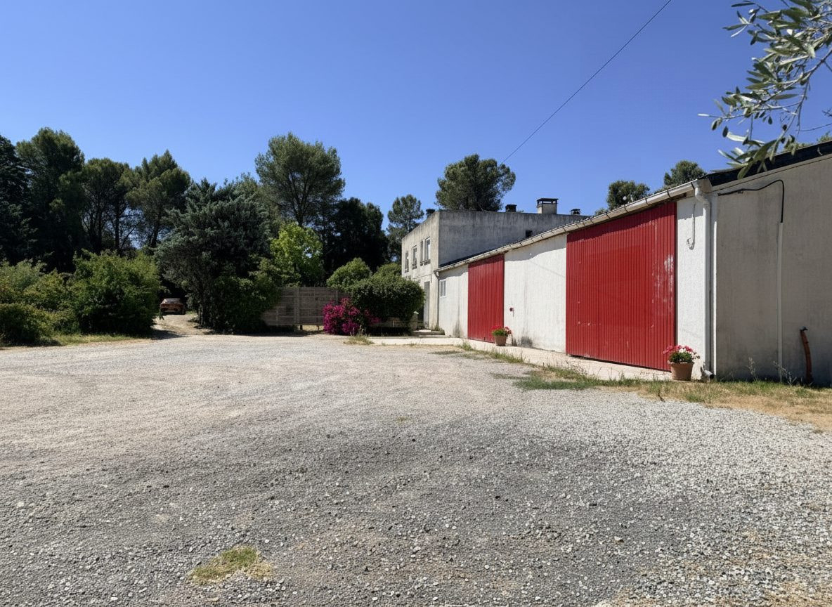 Maison de 2 logements Type 4 + hangar 290m2