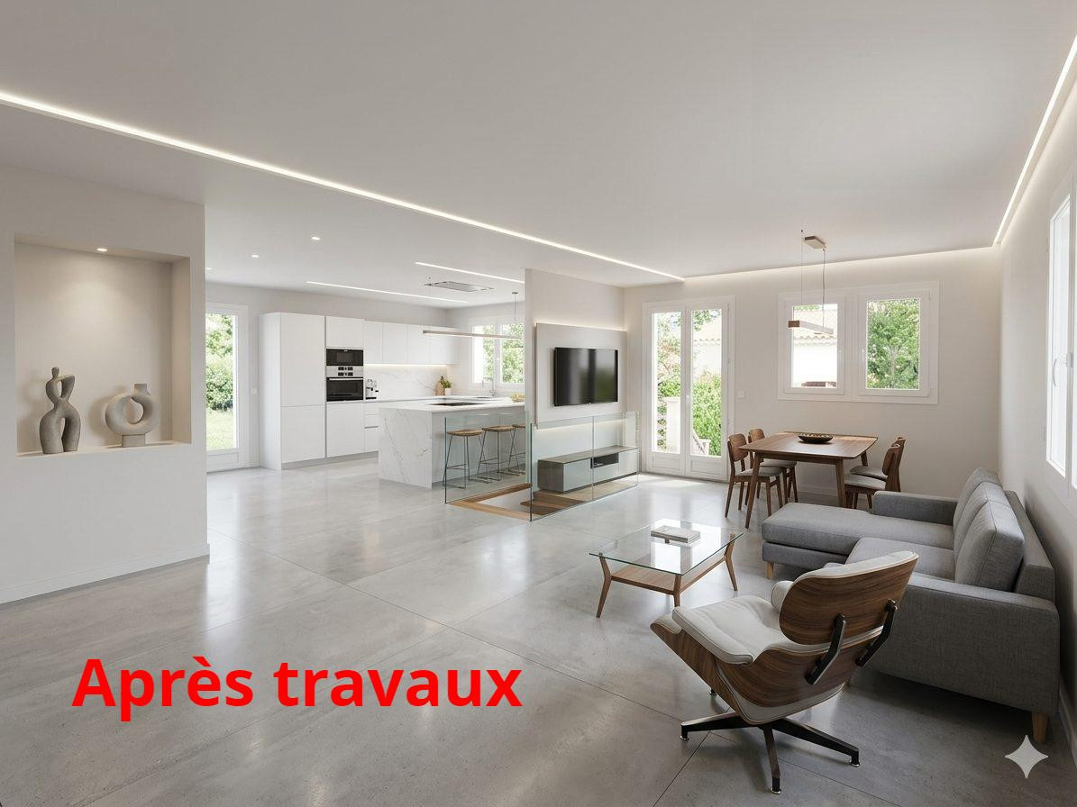 Single-story villa with large basement 3