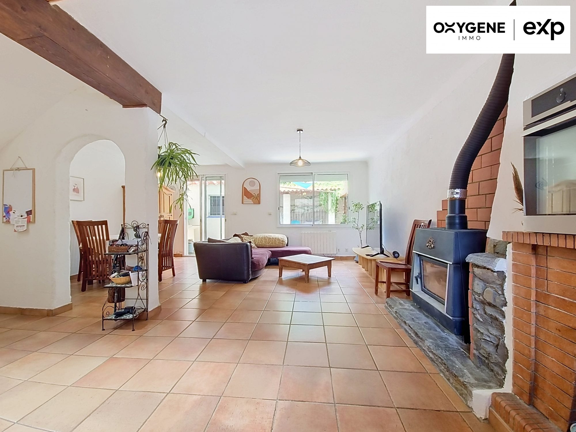 Maison à vendre à Villeneuve-la-Rivière, 90 m²