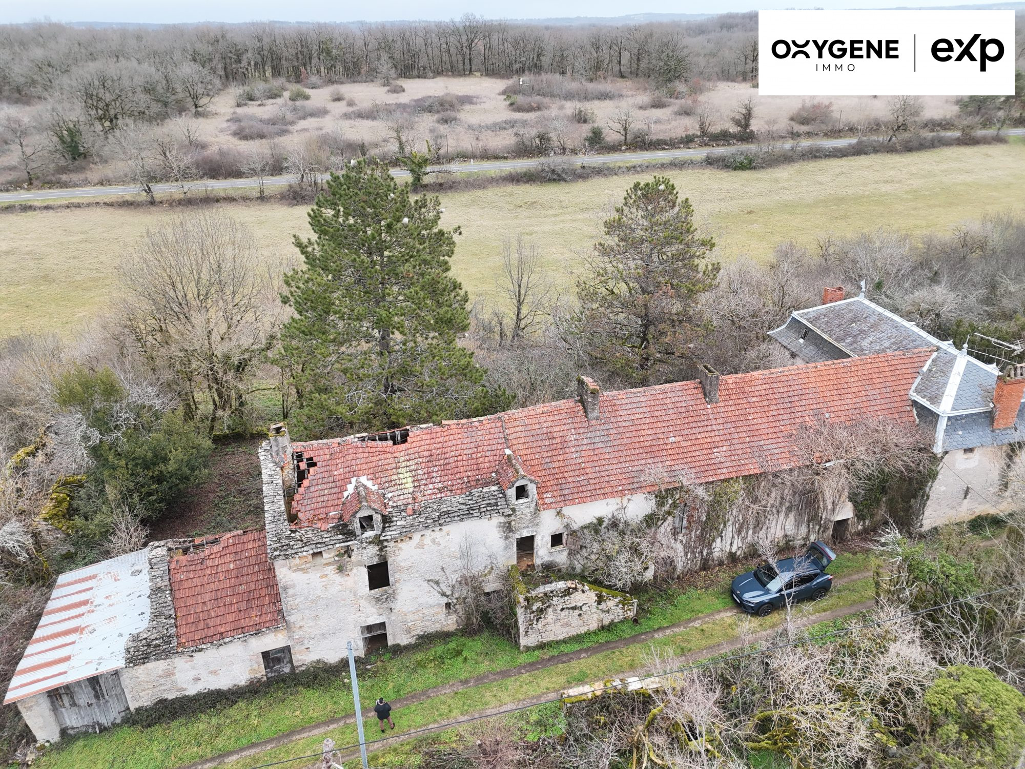 ENSEMBLE A RENOVER - FERME ET TERRES AGRICOLES