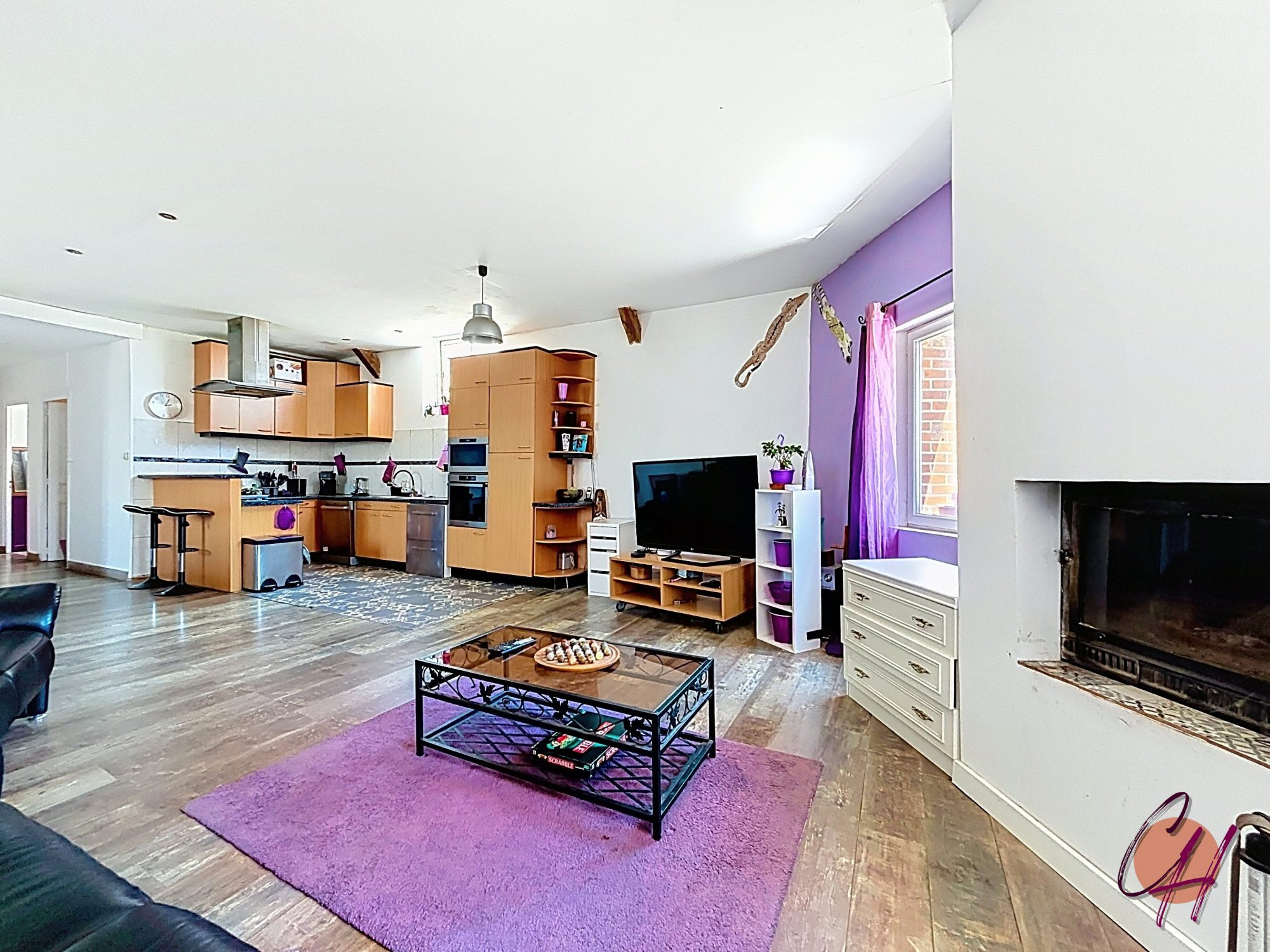 Amboise – Loft 125 m² avec vue Loire et Château, parcelle 244 m², 200 m² aménageables