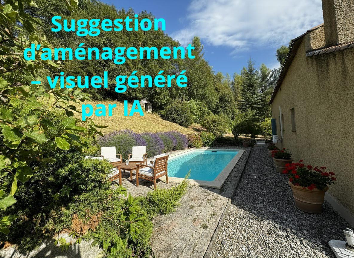 Peipin – Maison avec vue panoramique, 114 m² sur 1 379 m² de terrain arboré