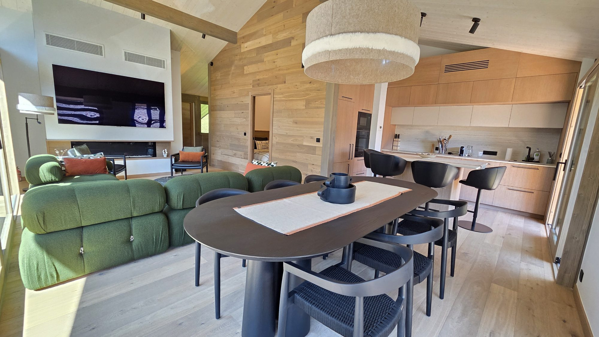 L’élégance alpine, skis aux pieds – Chalet moderne Dunoyer