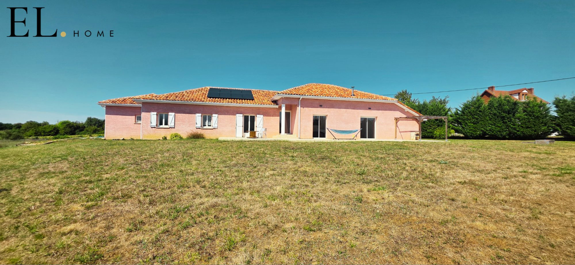 Coup de cœur à Monségur : plain-pied familial sur écrin de verdure de 3 451 m²