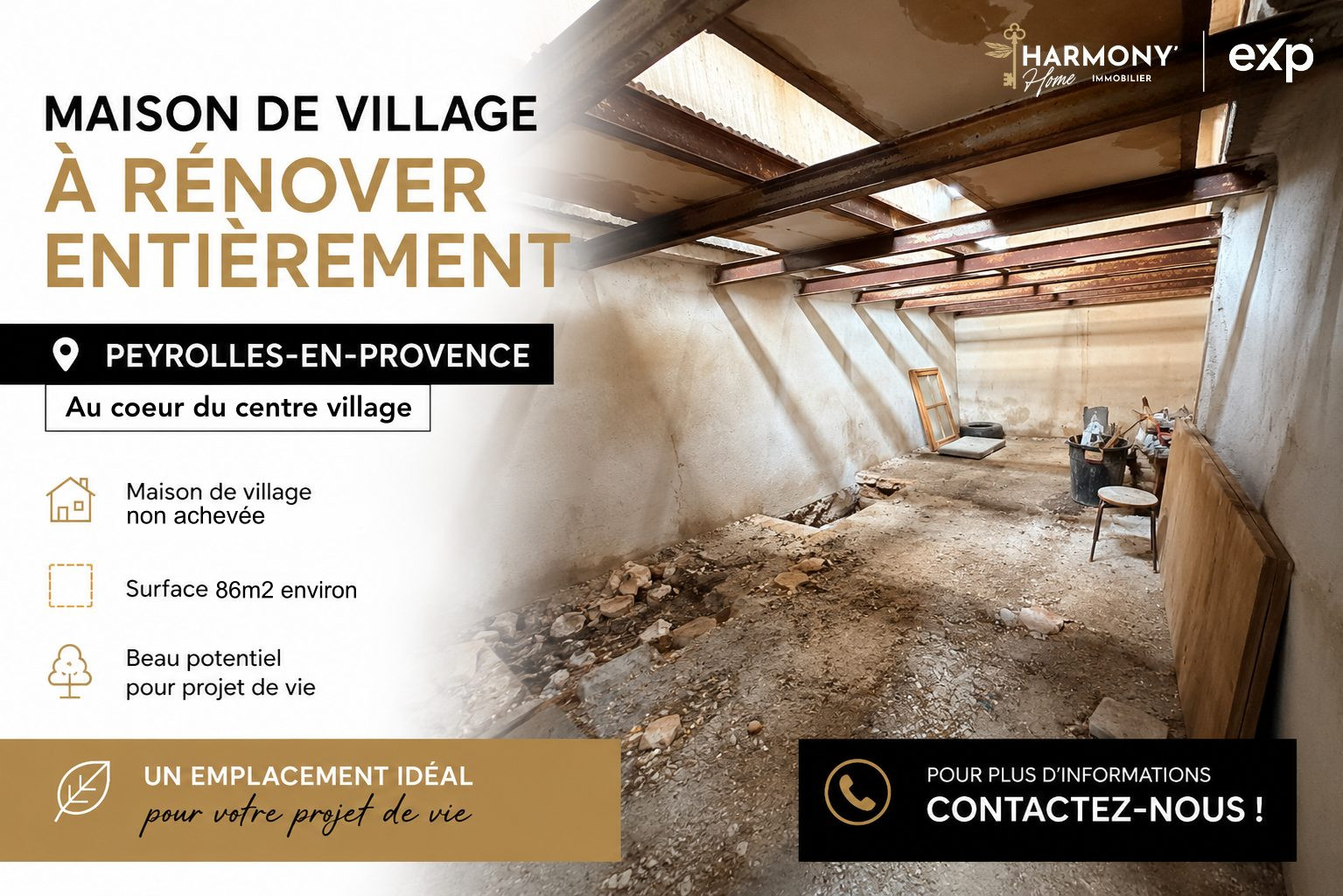 Maison à vendre à Peyrolles-en-Provence, 87 m²