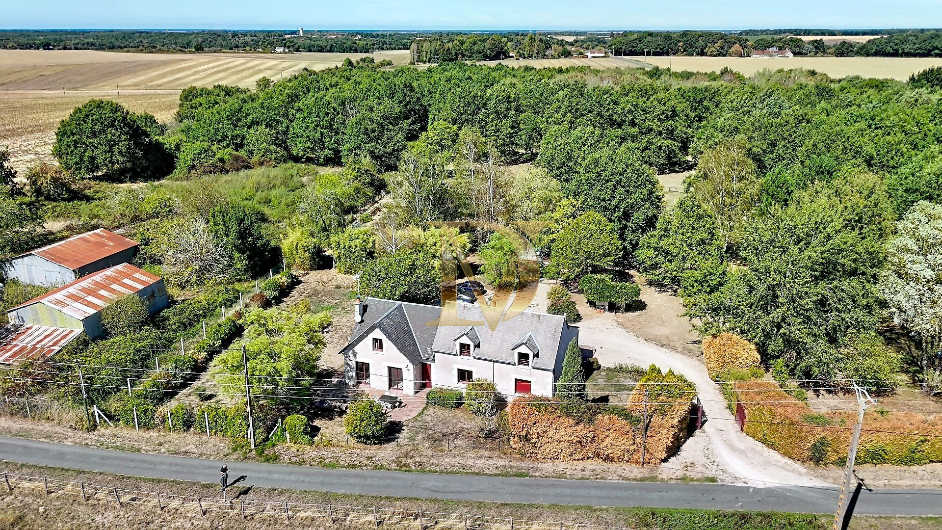 La Vigneronne, propriété sur parc arboré