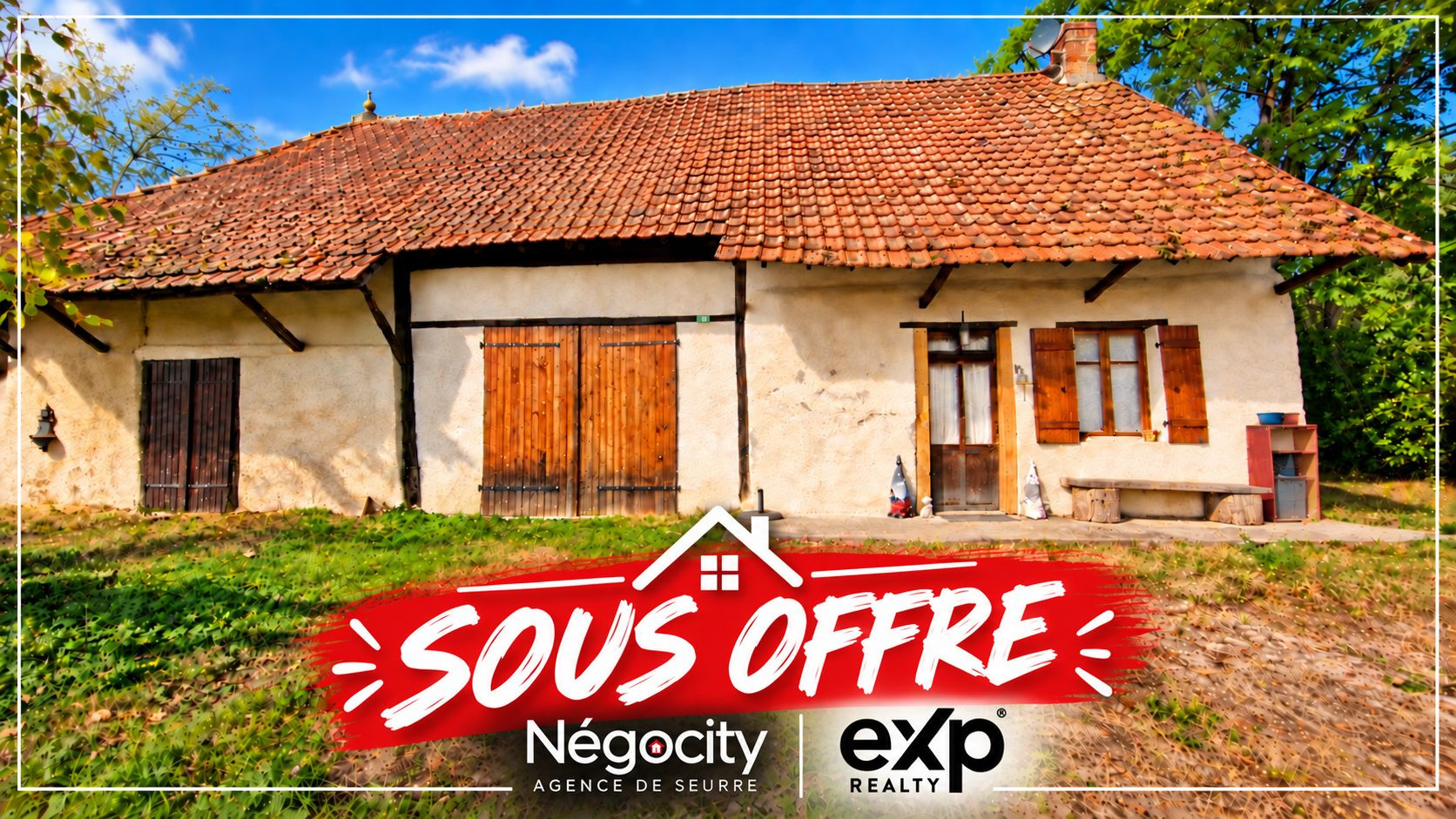 Ancienne à vendre à Clux-Villeneuve, 52 m²
