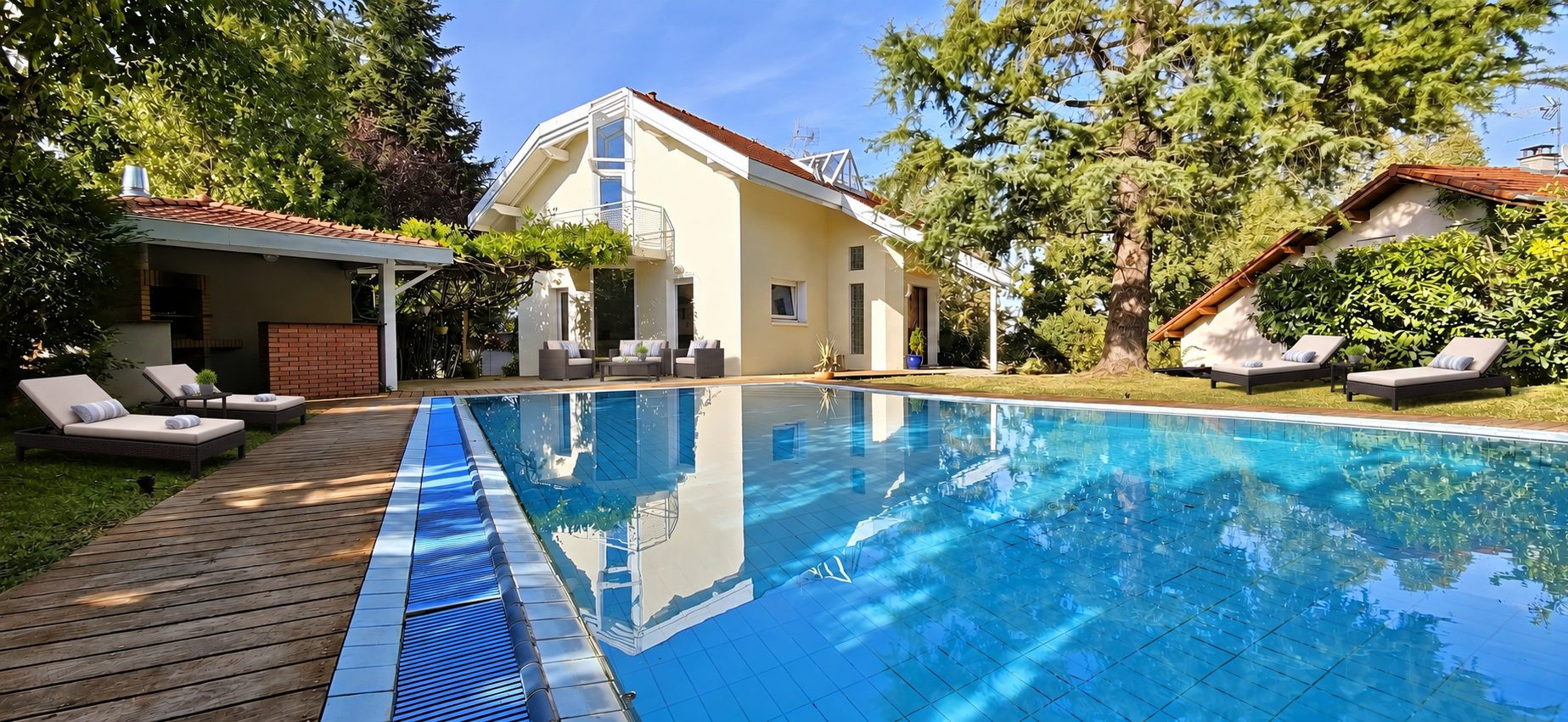 Magnifique villa d’architecte avec piscine