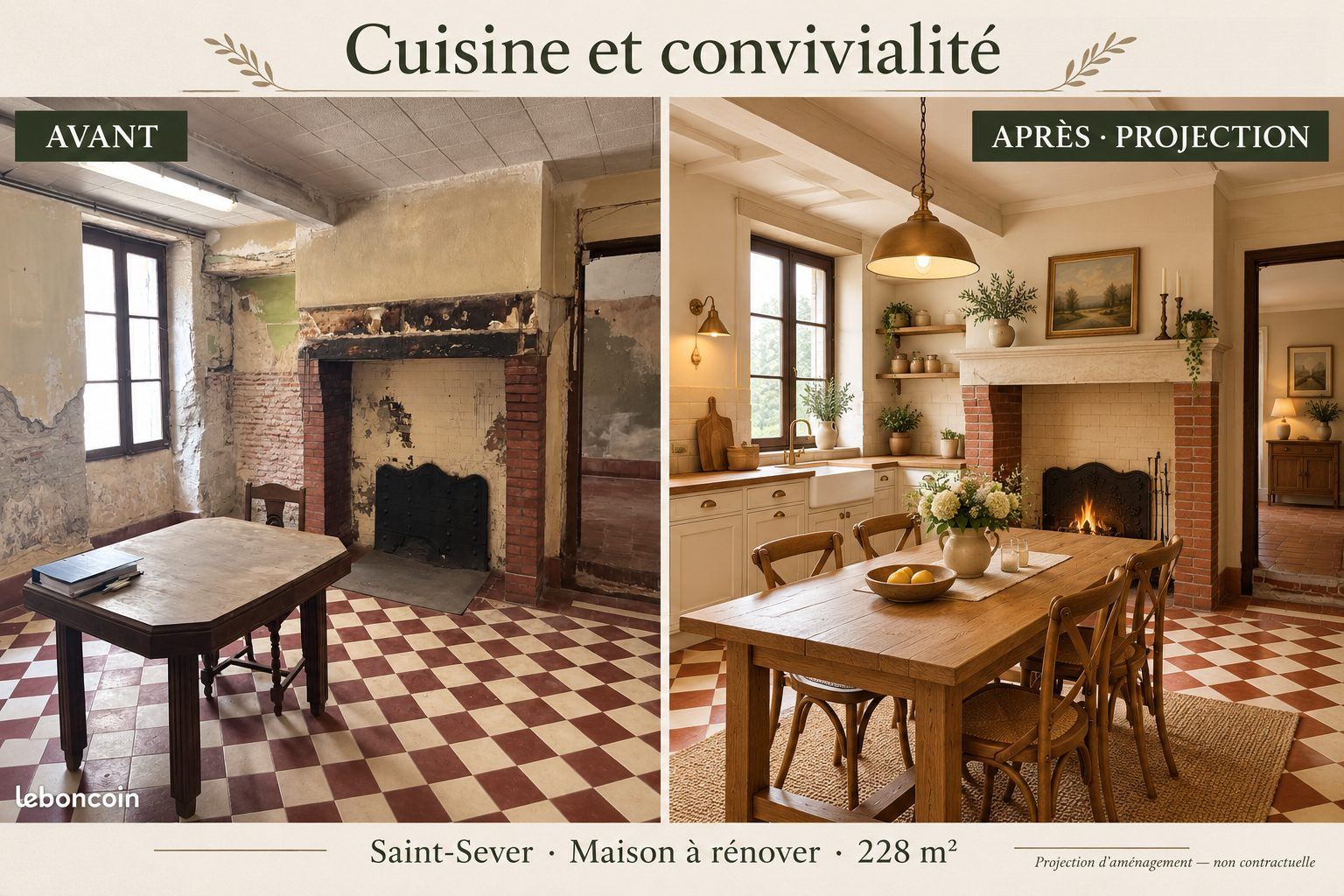 Maison à vendre à Saint-Sever, 228 m²