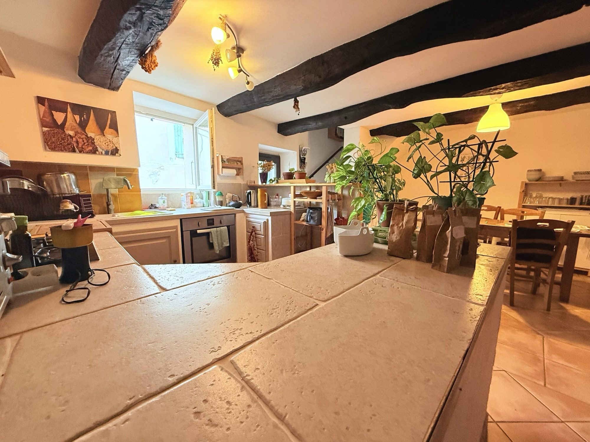 Coup de cœur — Maison de village atypique de 102 m² · Toit-terrasse panoramique sur le paysage de la Durance - Château-Arnoux-Saint-Auban (04, Alpes-de-Haute-Provence).