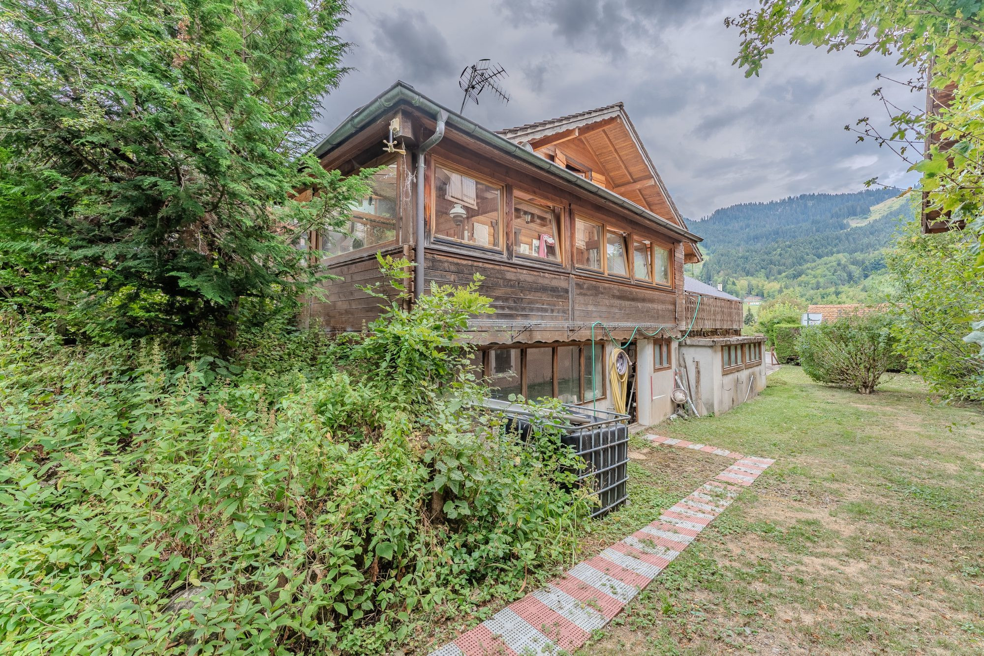 Chalet en Madrier à rénover