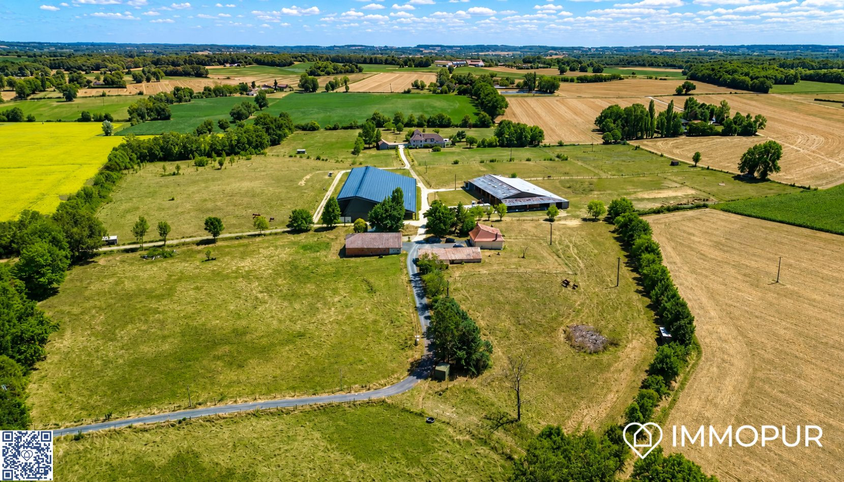 PROPRIÉTÉ ÉQUESTRE – 20 HECTARES DÉDIÉS AUX CHEVAUX
