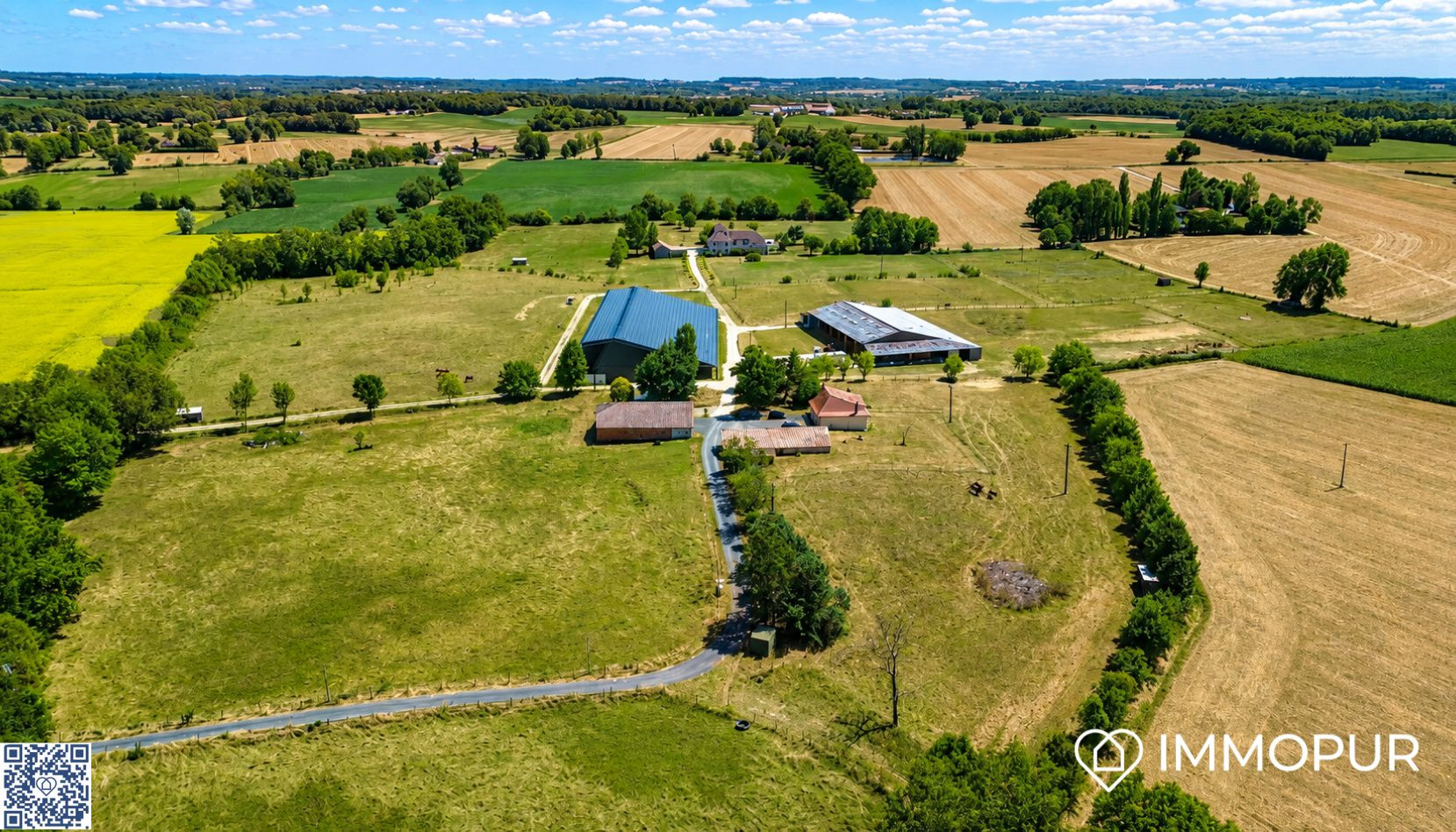 PROPRIÉTÉ ÉQUESTRE – 20 HECTARES DÉDIÉS AUX CHEVAUX
