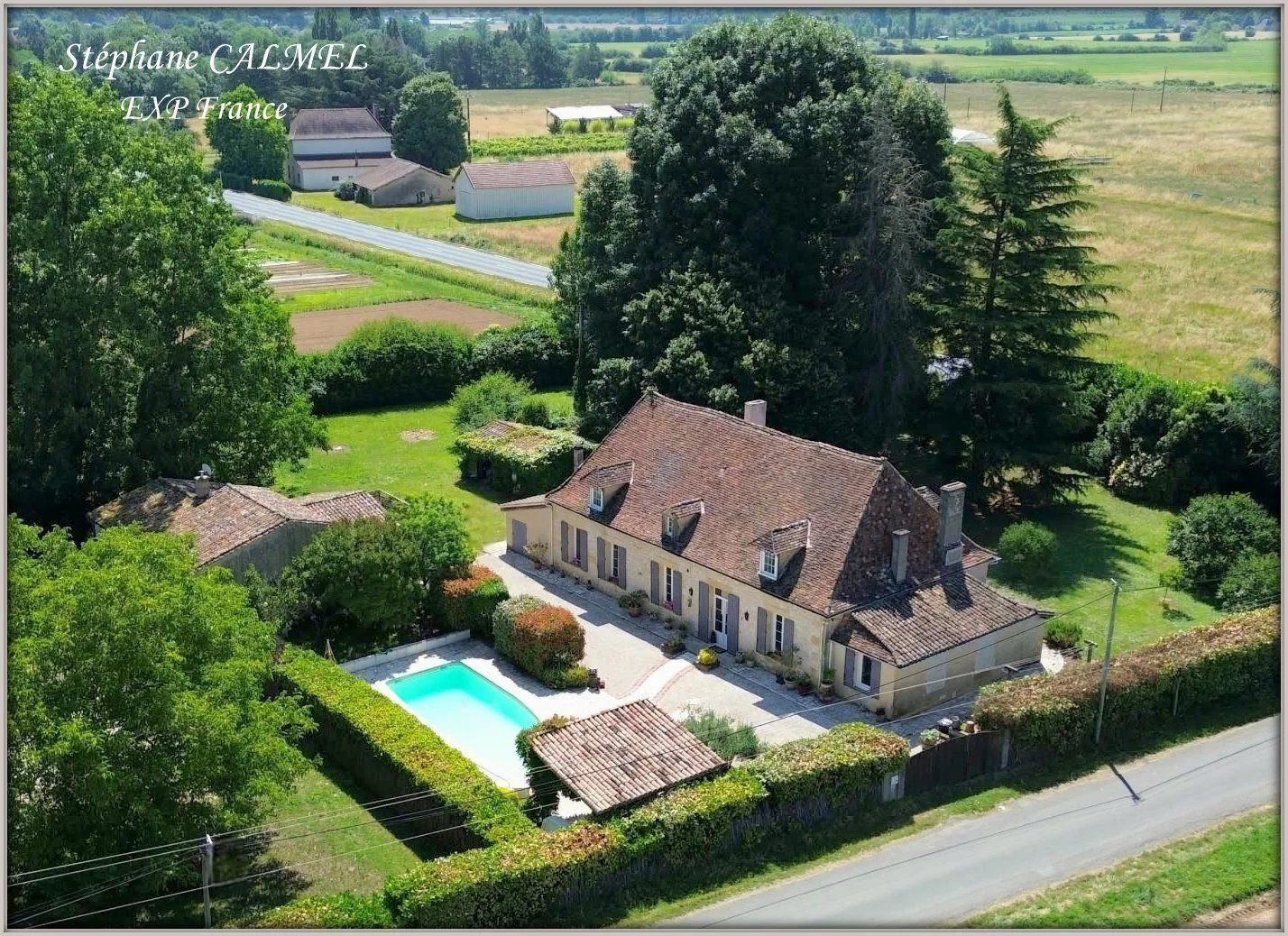 Périgord Stone House + Gîte - 305 m² - Swimming Pool - 7 Bedrooms - 4070 m² Land 4