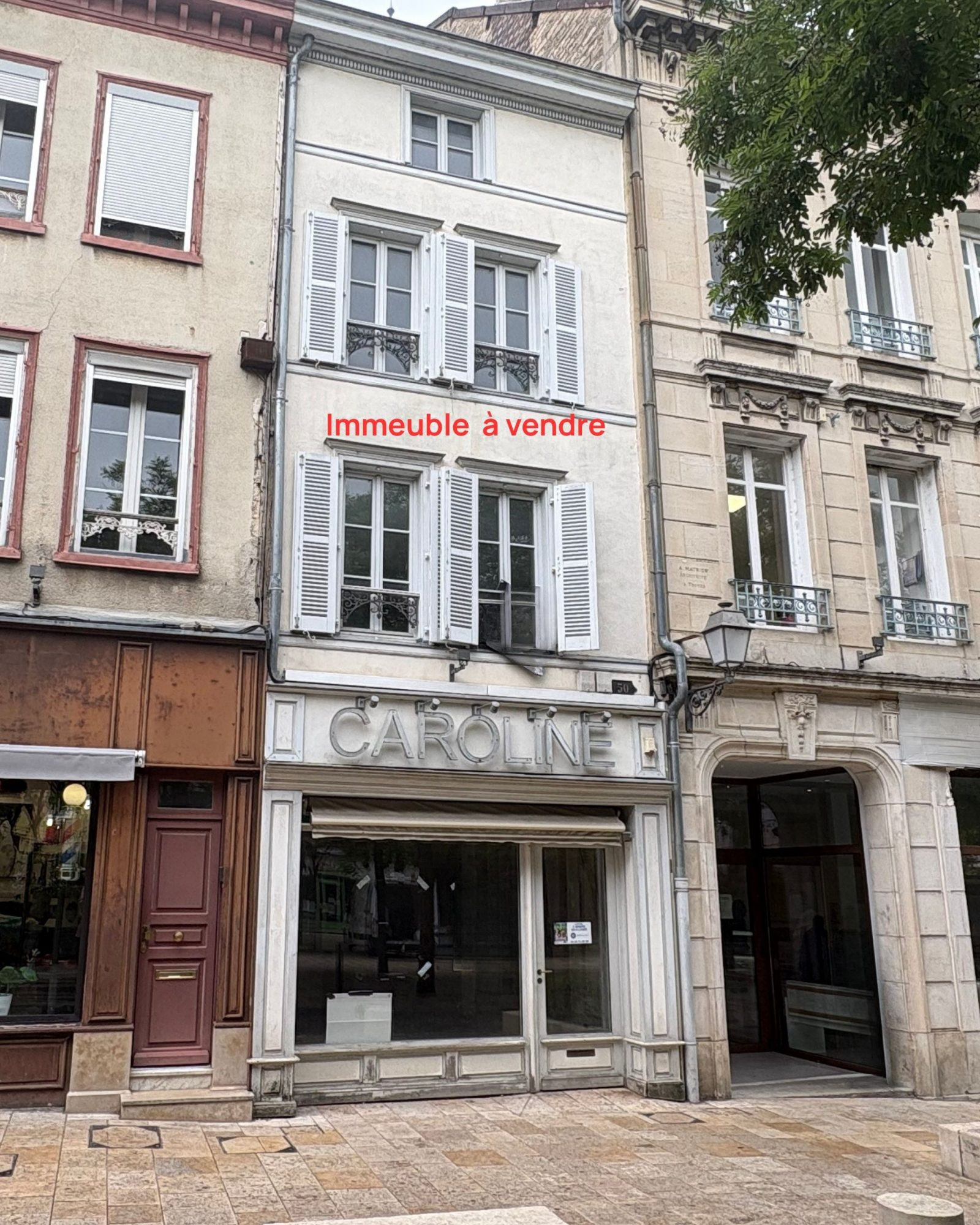 Immeuble de caractère au cœur de Troyes | Adresse d'exception & fort potentiel commercial