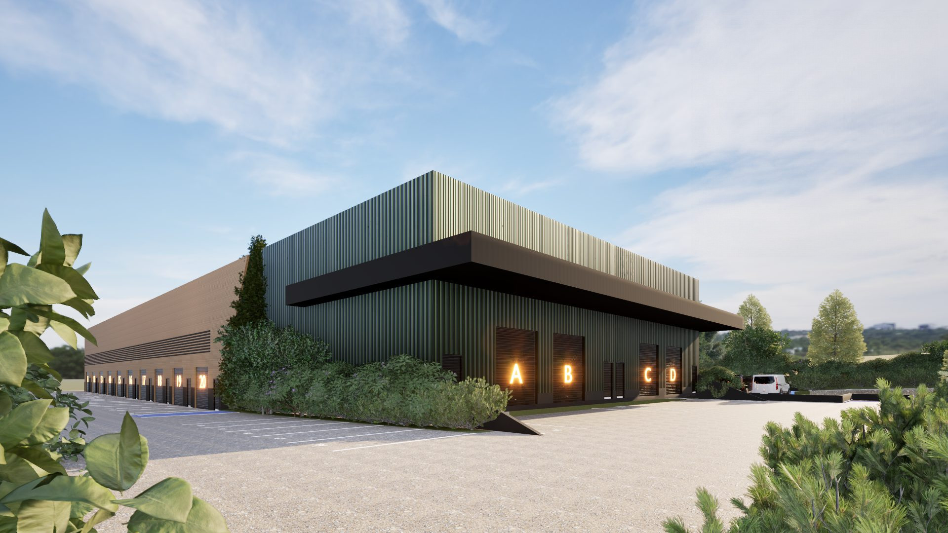 Locaux d’activités – De 180 m² à 280 m² – Furiani
