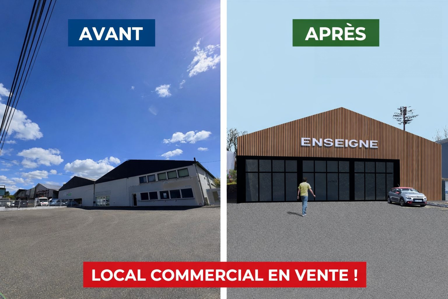 Immobilier pro à vendre à Dax