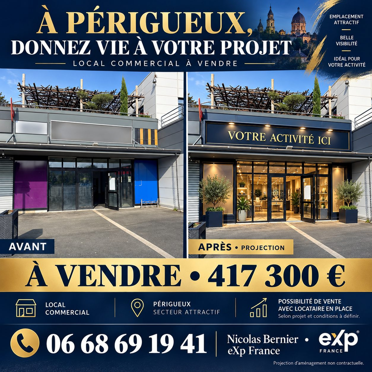 Commercial Real Estate for sale in Périgueux