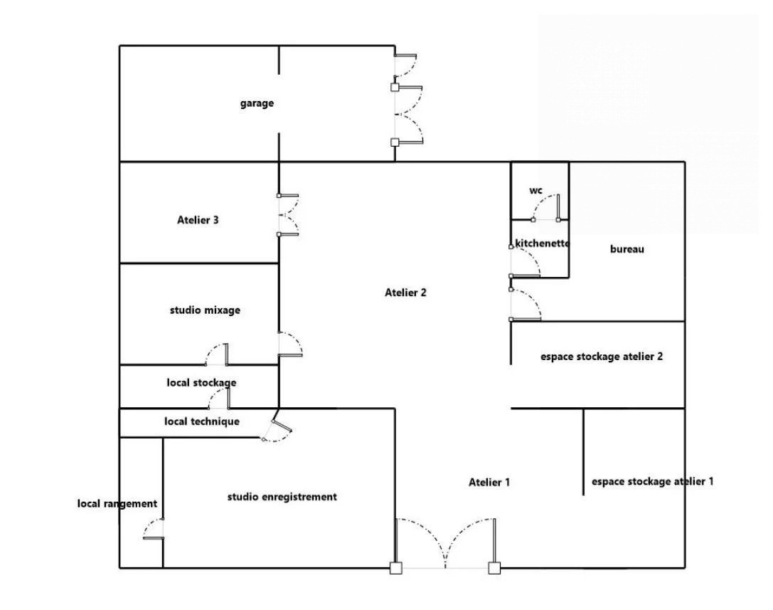 ENTREPOT - 500m2 - DRAVEIL 91210 - QUARTIER VILLA