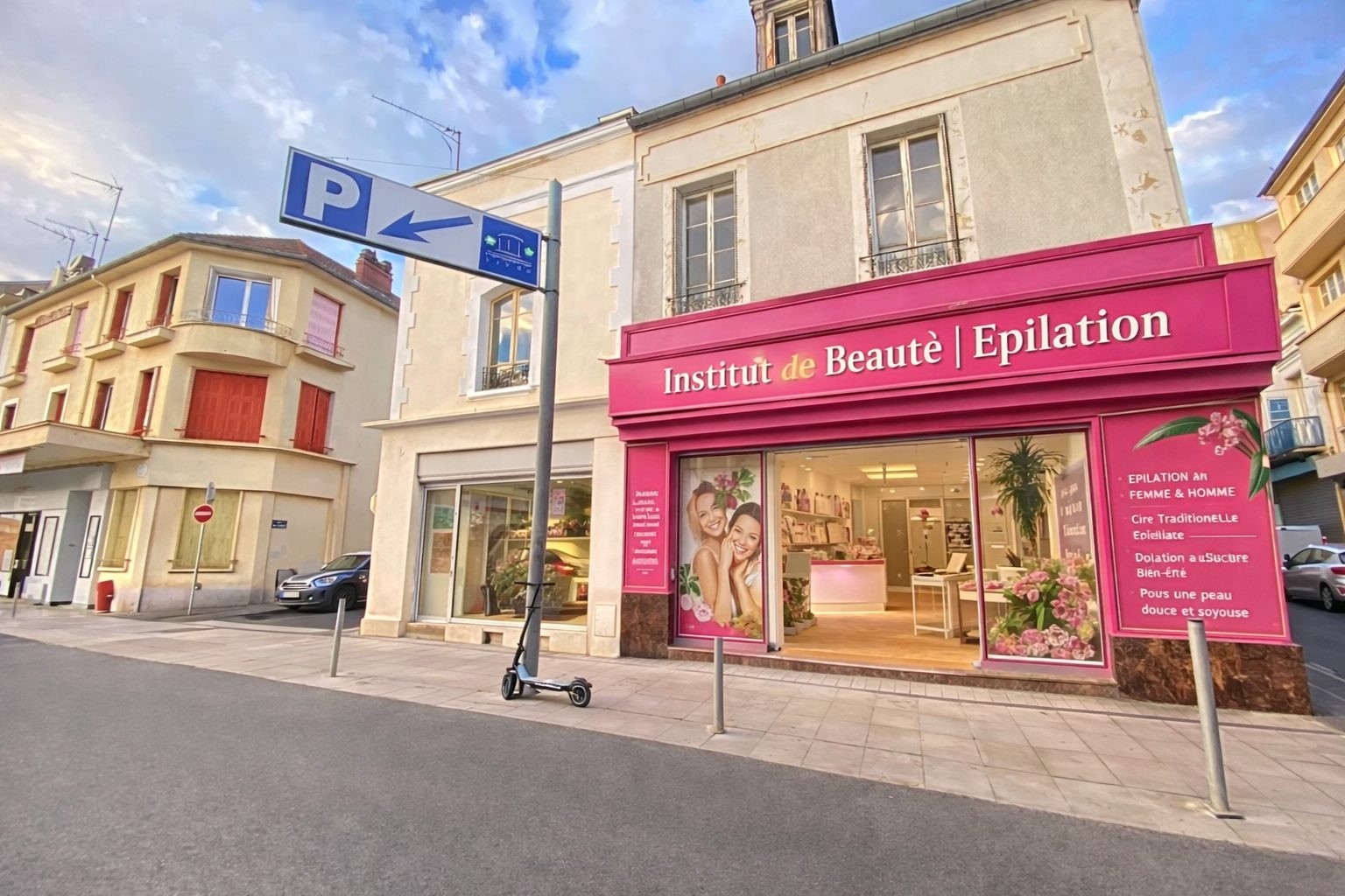 03200 VICHY EMPLACEMENT STRATÉGIQUE LOCAL ET MUR COMMERCIAL COEUR DE VILLE.