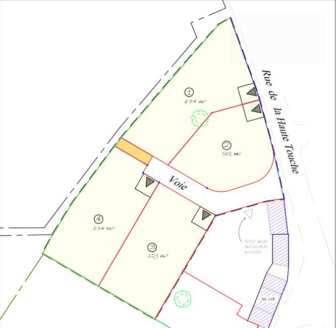 Buildable Land of 629 m2 4