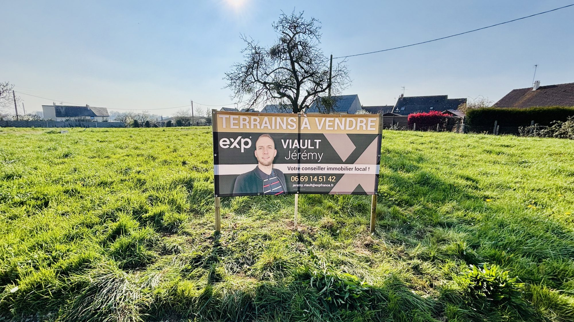 Terrain constructible de 674 m2