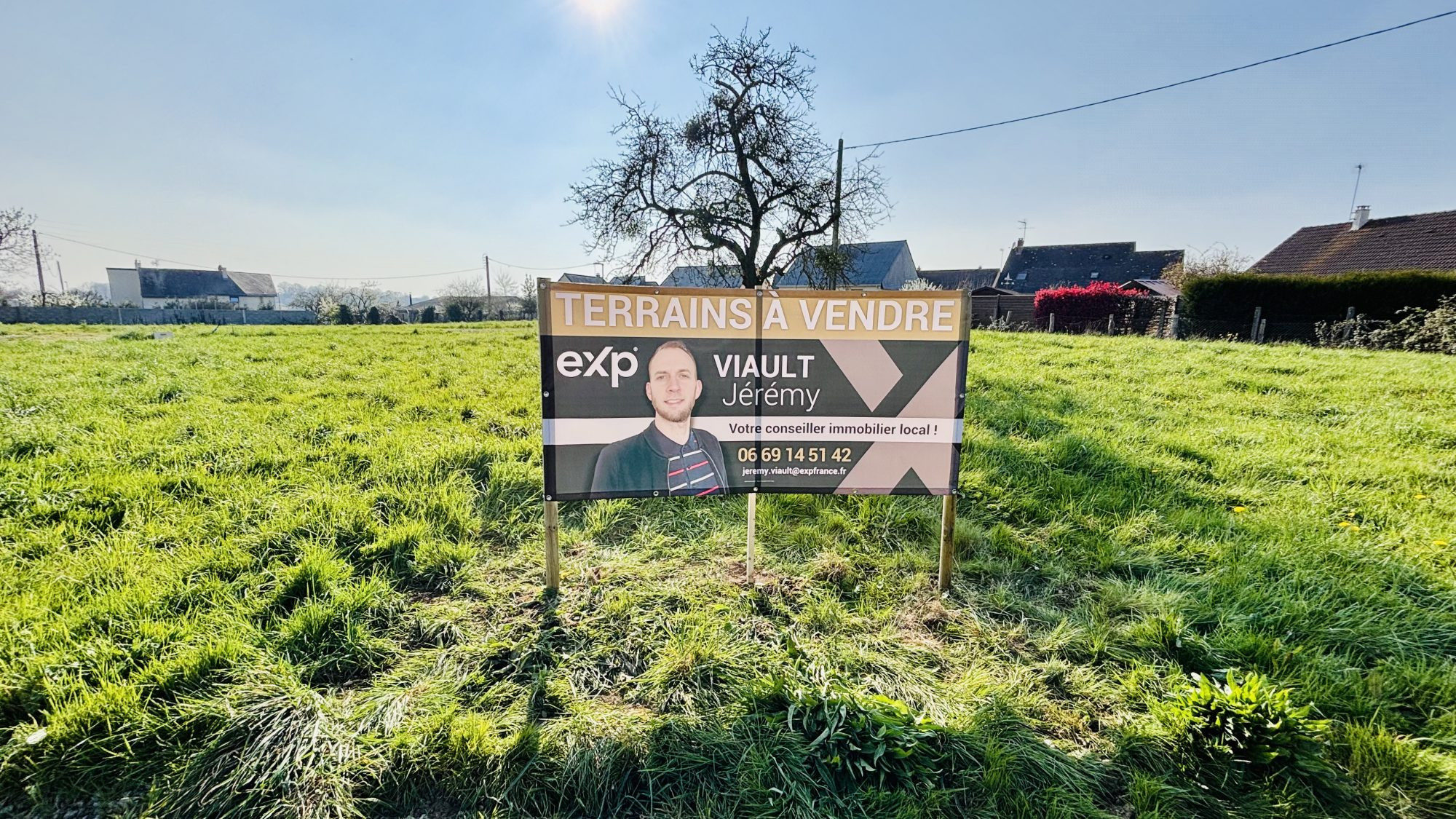 Terrain constructible de 501 m2