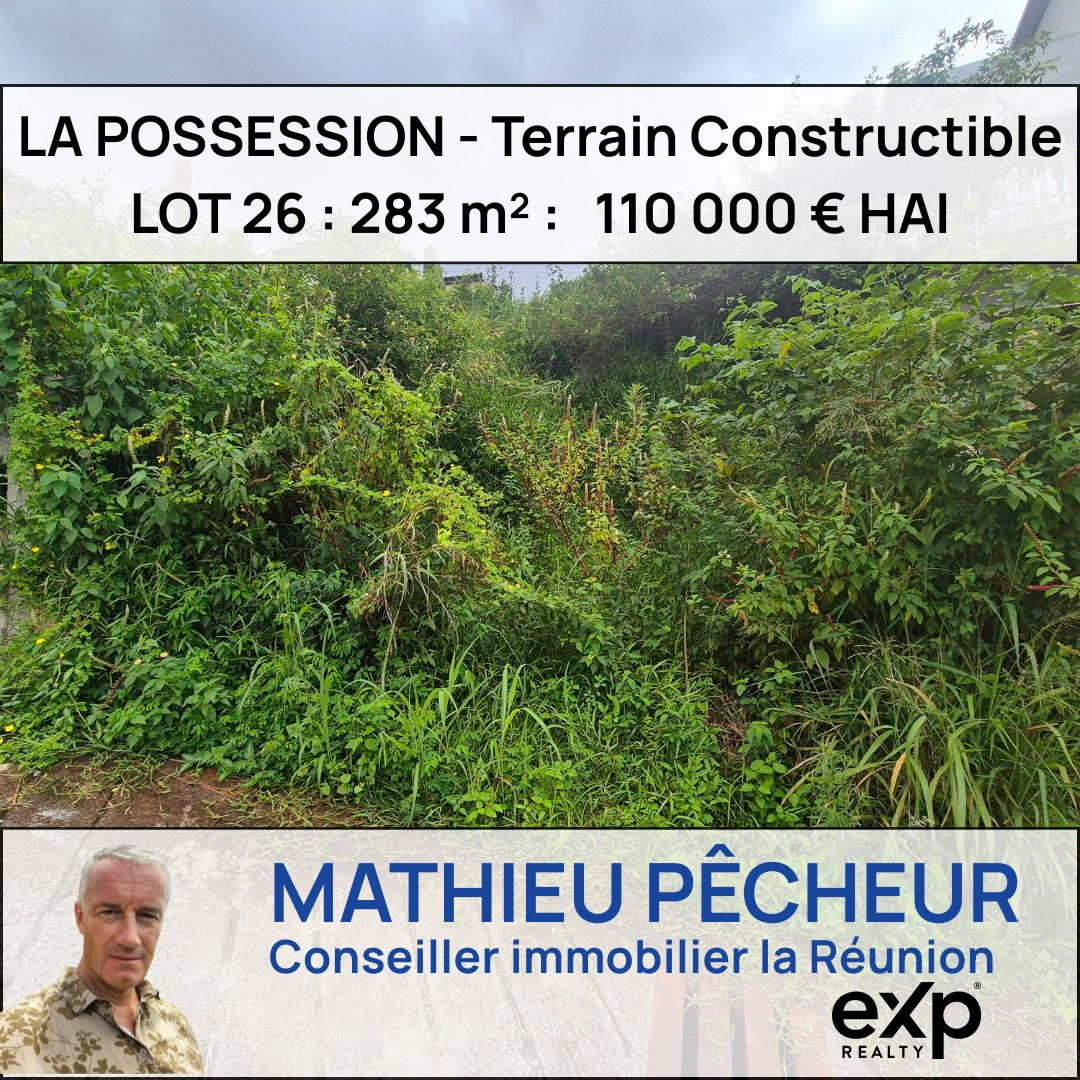 La Possession / Ravine à Malheur / Terrains à bâtir