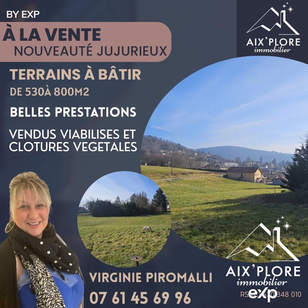 TERRAIN 530M2 A BATIR · à Jujurieux · 75 500 €