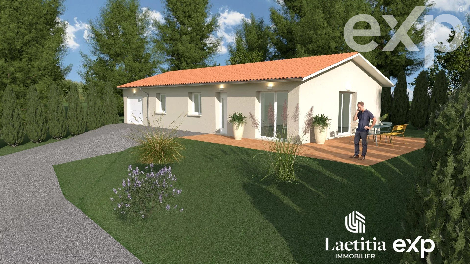 Terrain 803m2 au centre de Oytier Sr Oblas