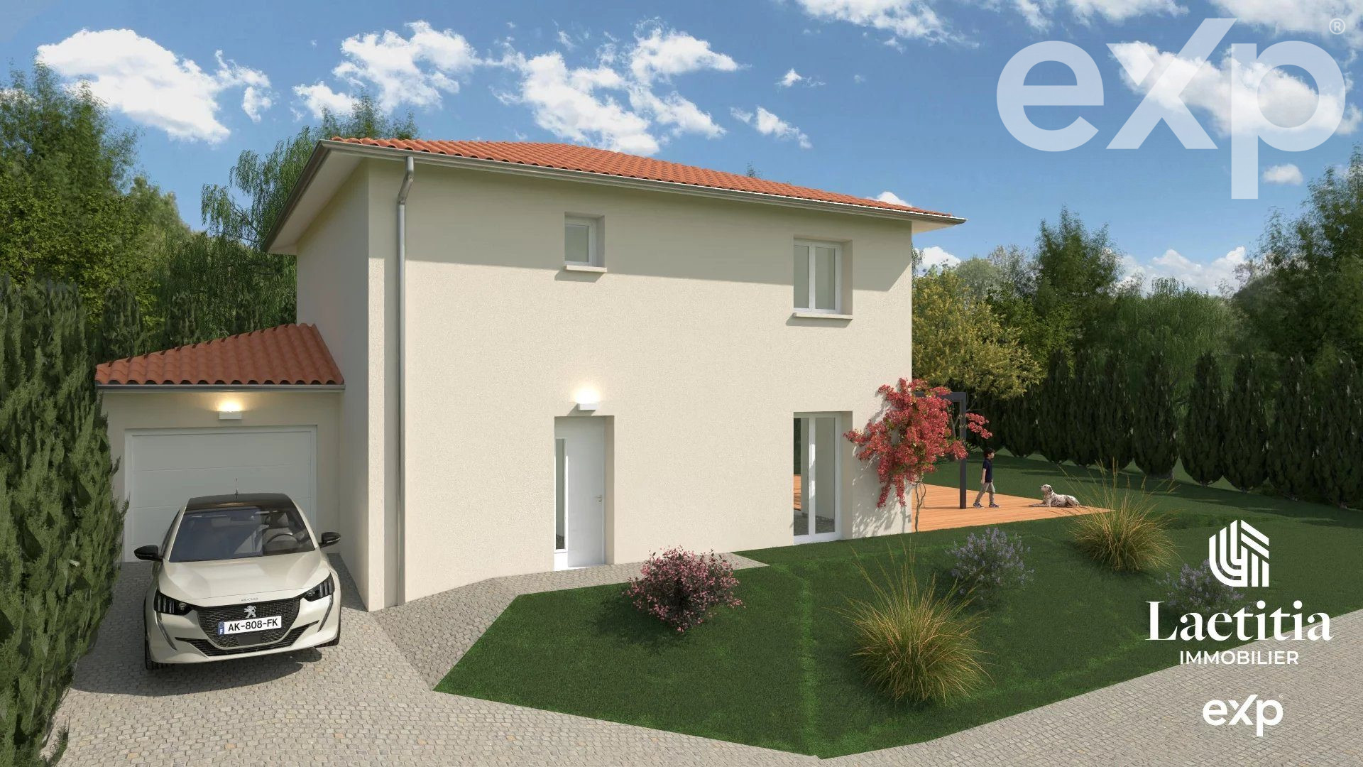 Beau terrain plat de 526m2 avec vue sur le château de Septème