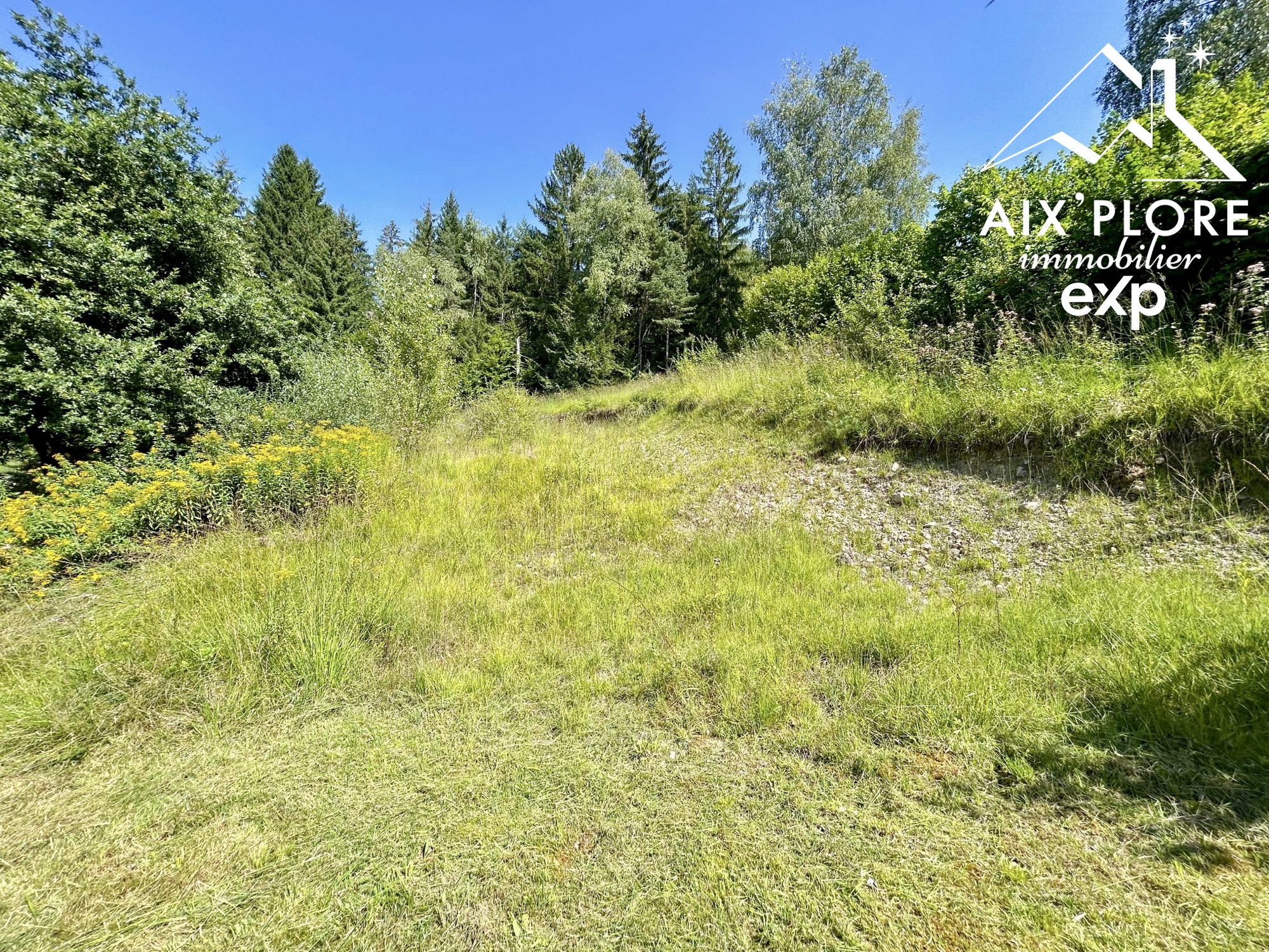 Terrain de 1541 m² dont 800 m² constructibles