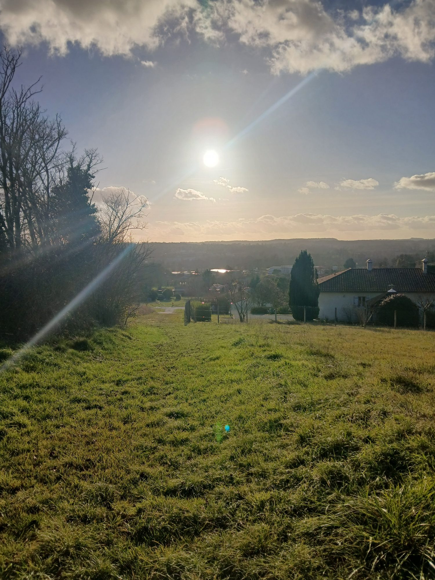 Superb buildable land of 1548 m² in a peaceful setting, with views. 3