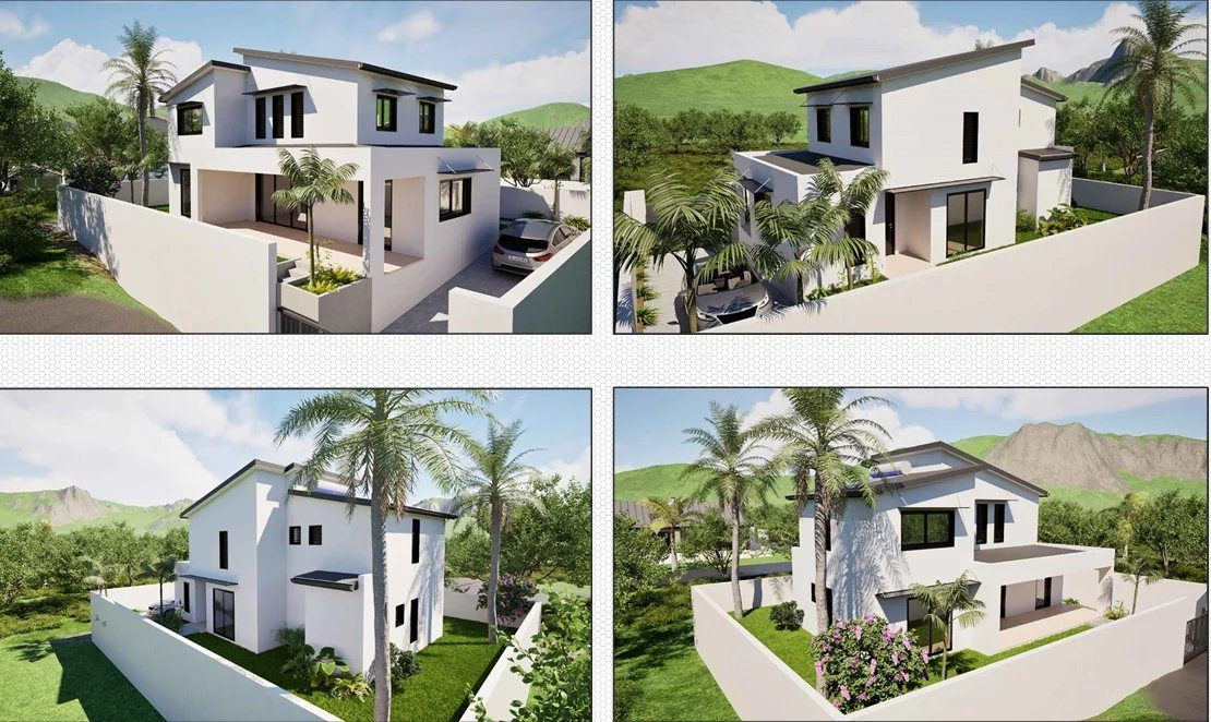Saint-Leu / Building Land with Sea View 3