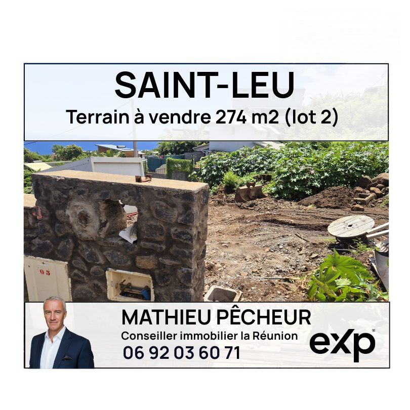 Terrain à vendre à Saint-Leu