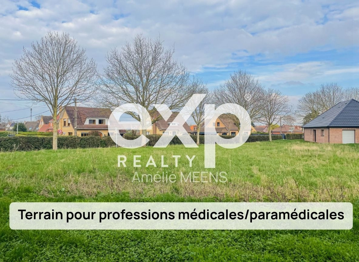 Terrain à bâtir uniquement pour professions médicales et paramédicales