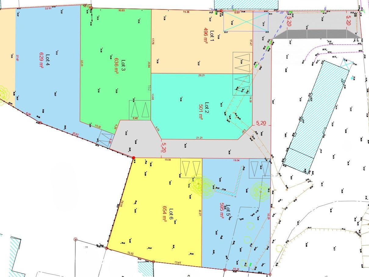 TERRAINS CONSTRUCTIBLES - A PARTIR DE 500 M2