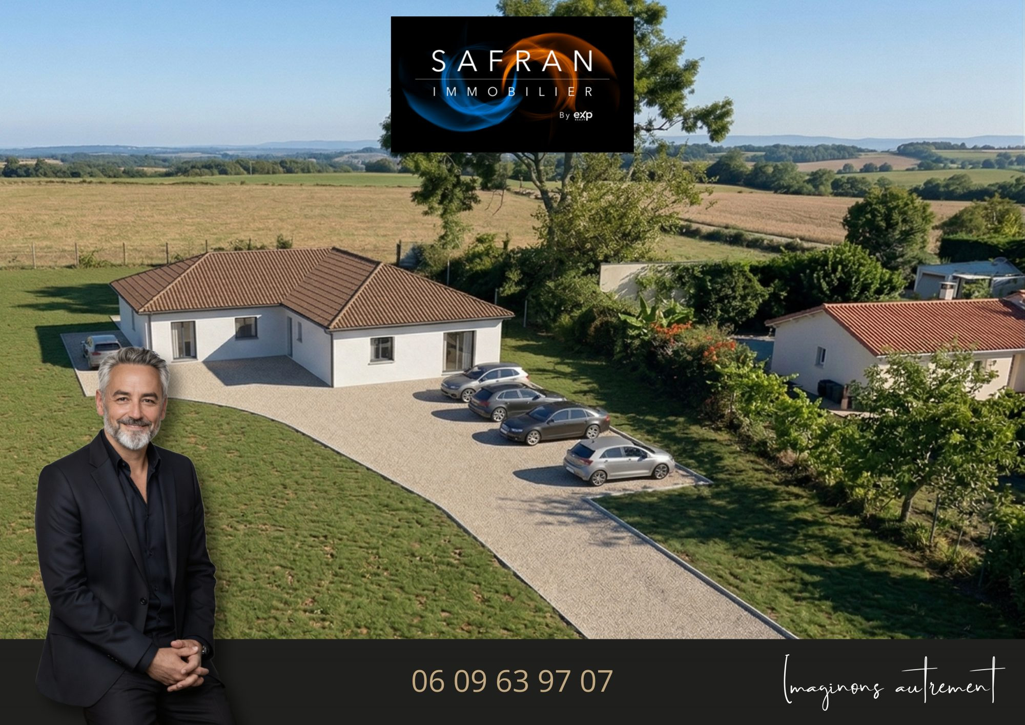 TERRAIN CONSTRUCTIBLE 699 m² – BLYES – PERMIS PURGÉ – PROJET LOCATIF 4 LOGEMENTS
