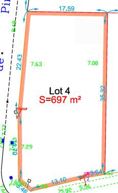 Terrain dans Besné · 74 265 €