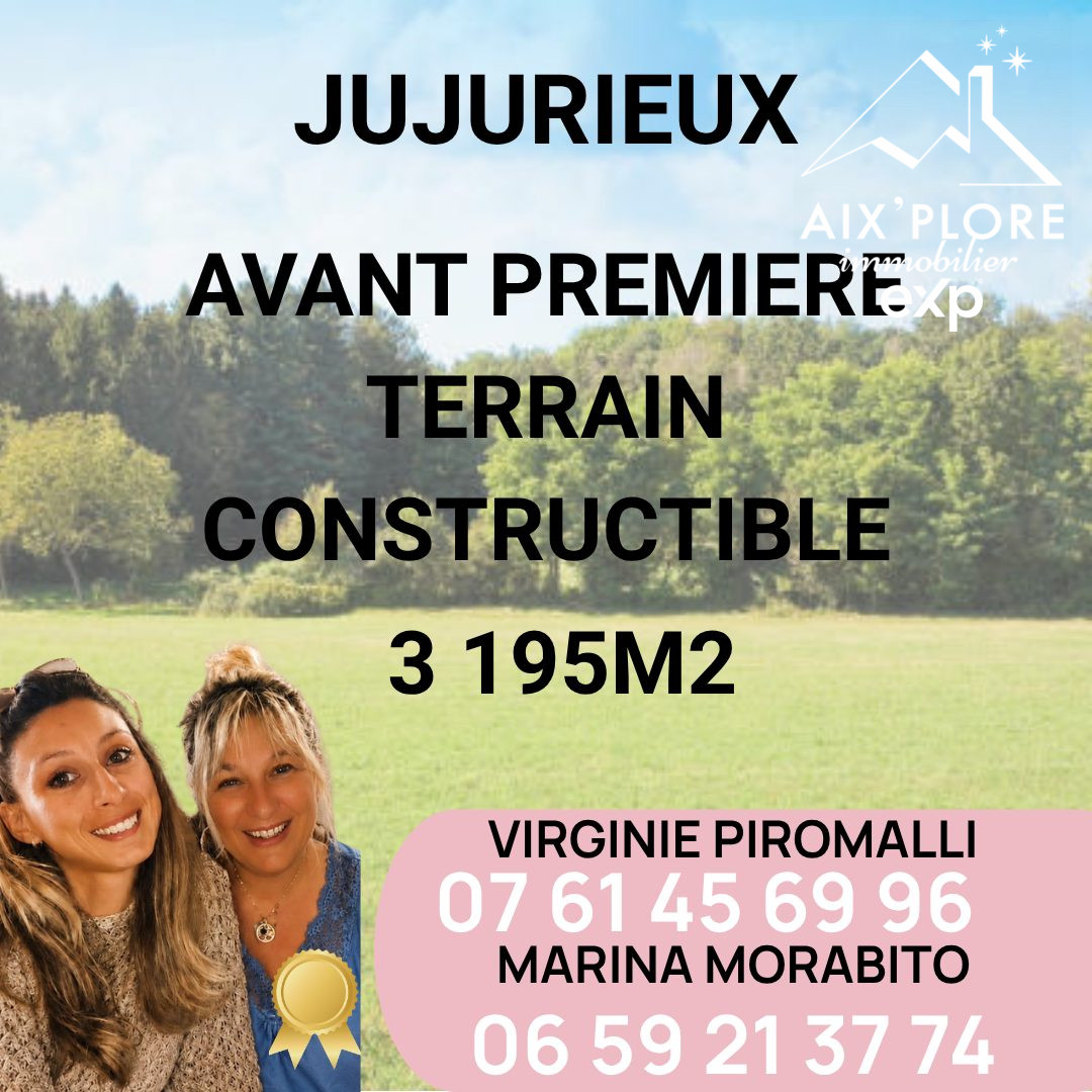 TERRAIN CONSTRUCTIBLE DE 3 195M2 · à Jujurieux · 215 000 €