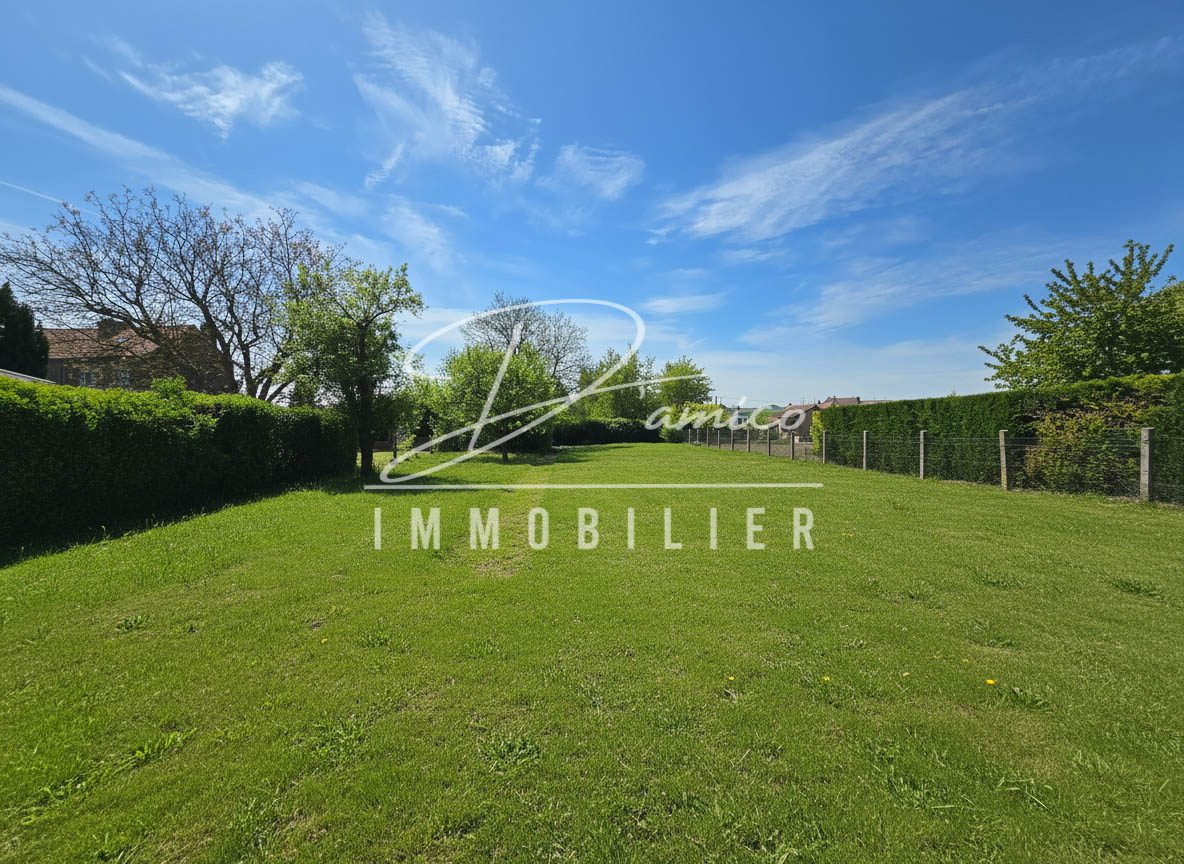 Terrain à bâtir 1 000 m² avec allée privée à 10 minutes de Cambrai