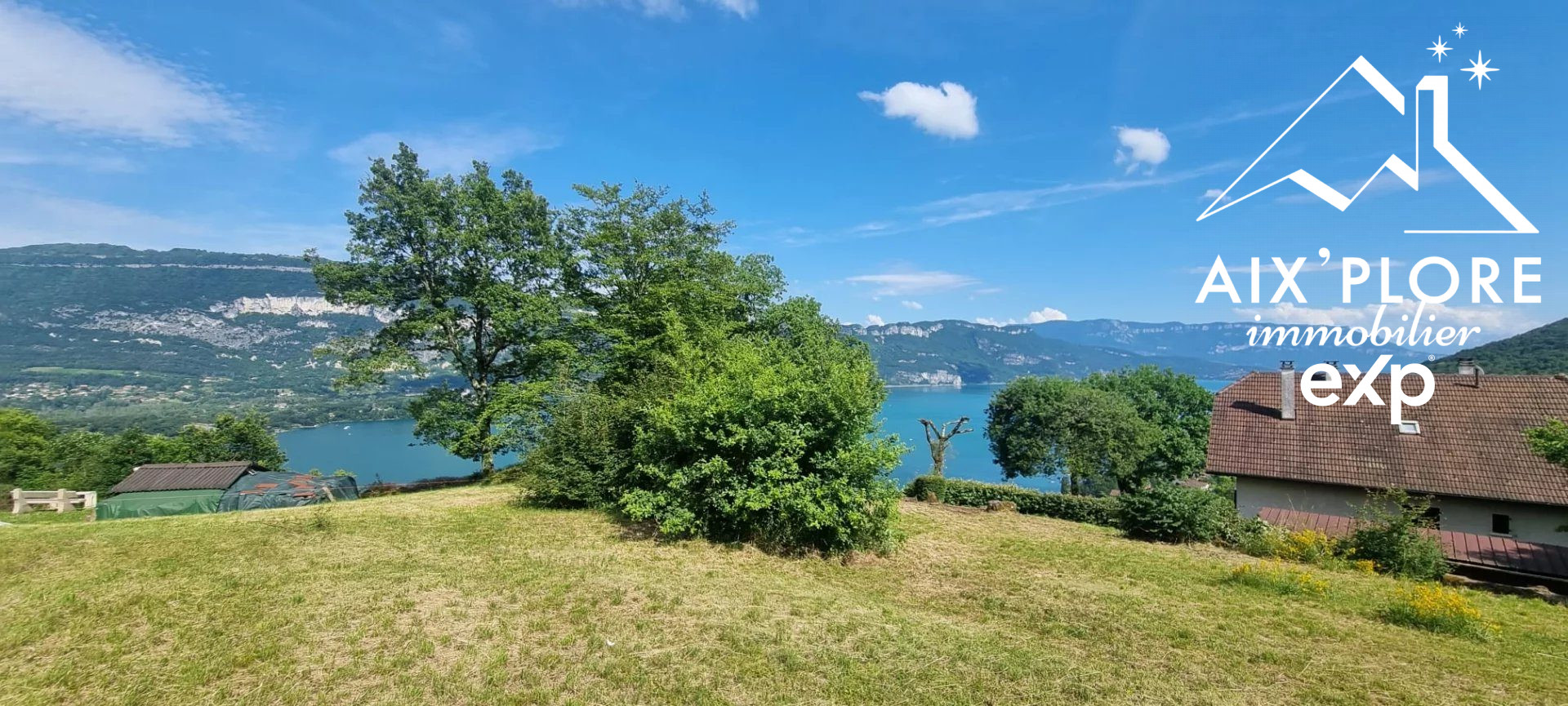 Terrain vue lac de 2546m²
