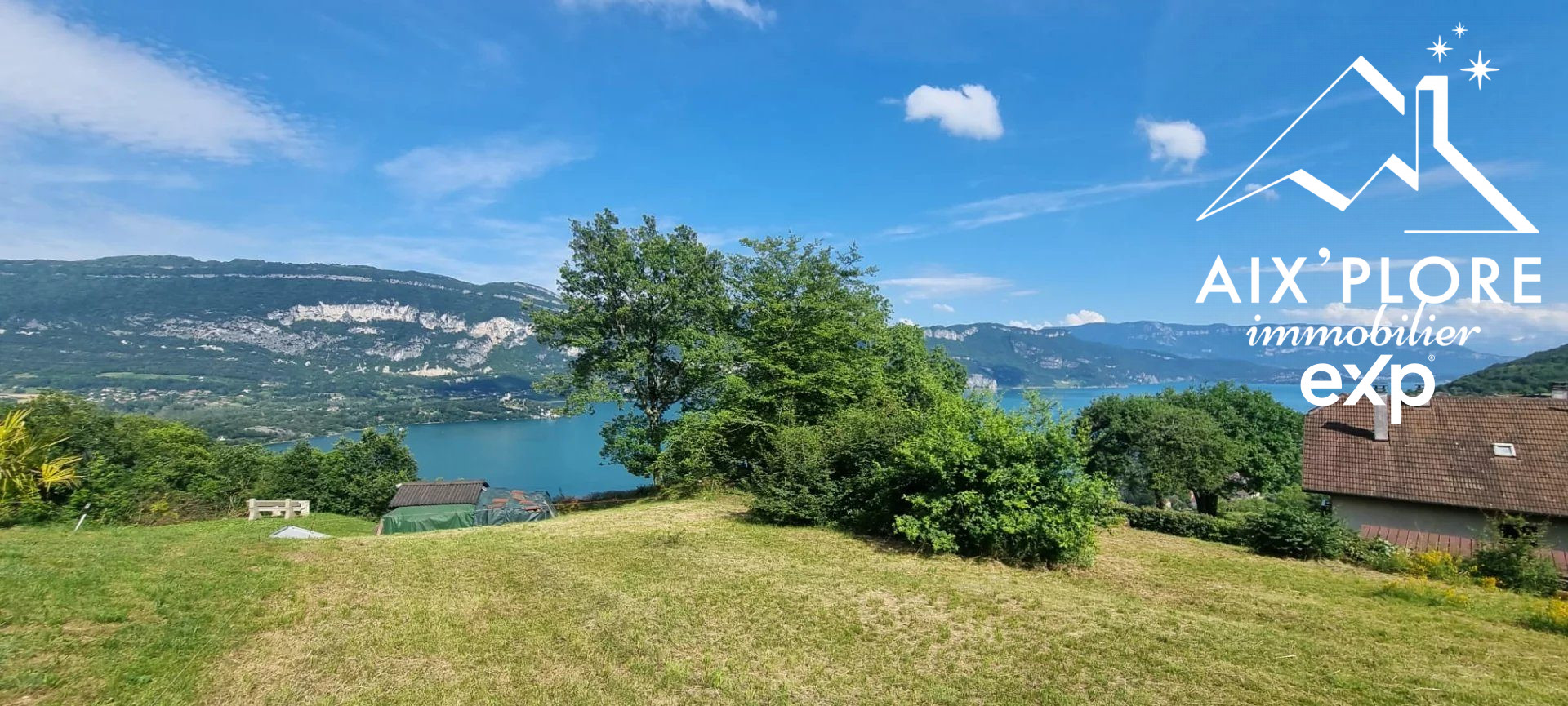 Terrain vue lac de 2546m²